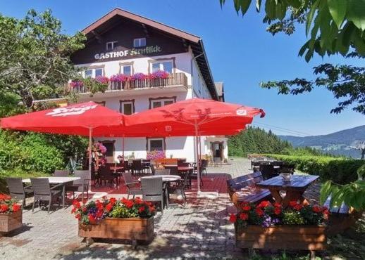 Alpengasthof Fernblick Mönichkirchen Exterior foto
